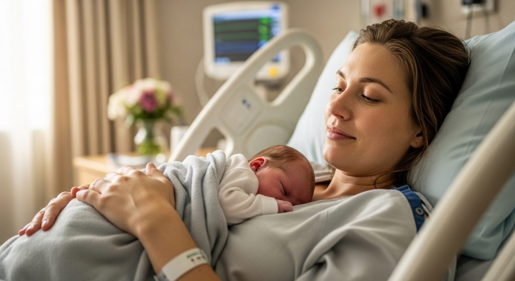 Femme qui vient d'acoucher anthony aziza osteopathe paris 19 osteopathe a domicile